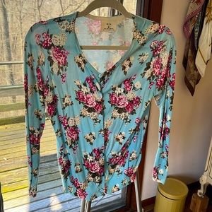 Floral cardigan